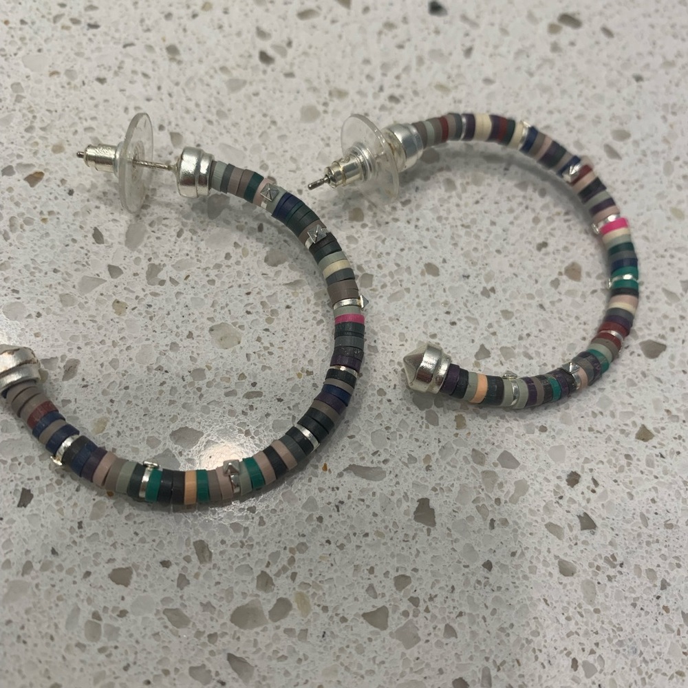 Kendra Scott beaded hoops